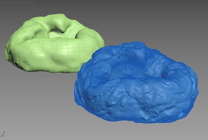 Danish Pastry 03 Low-poly 3D model 4