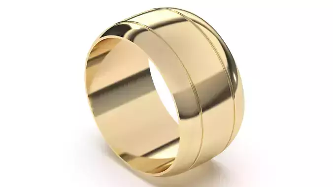 One Of A Kind Wedding Ring Free 3D print model