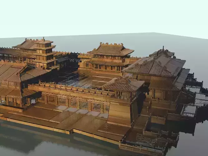 Chinese ancient house 
