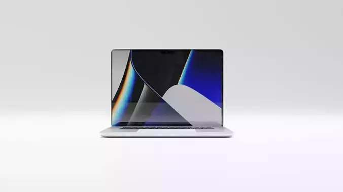 apple macbook pro 2021 3d model