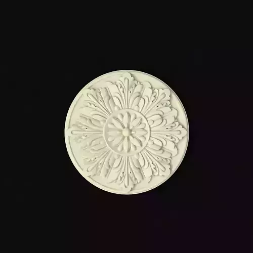 rosette decorative medallion