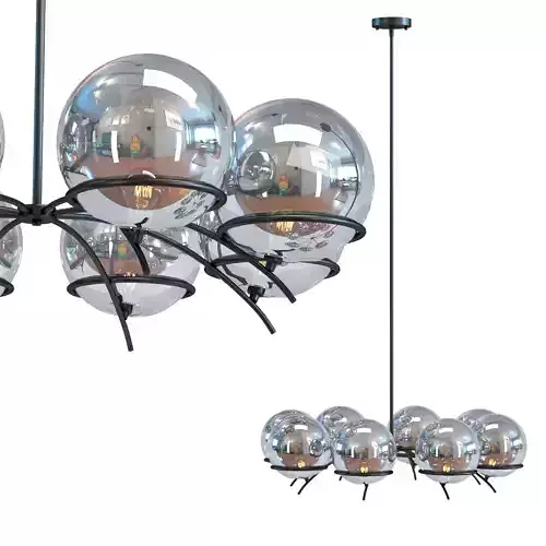 Pendant Lamp Hedda Black 3D model