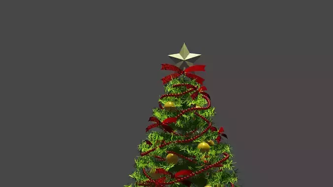 Cristmas tree New Year theme