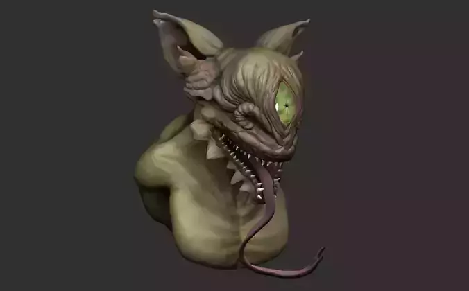 Grue - Buste - Jack Vance creature