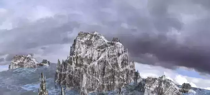 Snow mountain 1