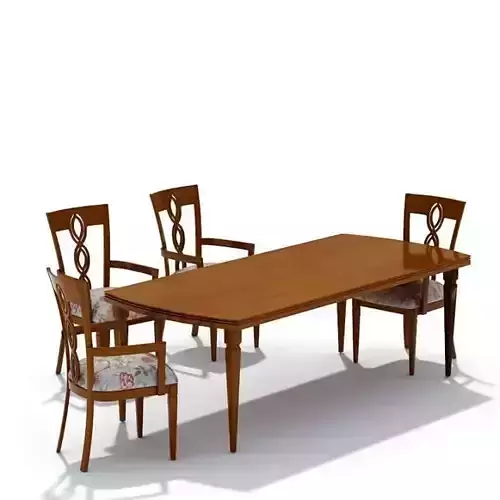 Dining Room Set Model Chairs And Table
