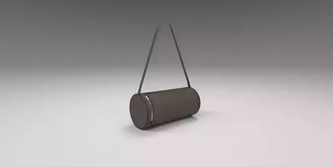 Sports Duffle Bag 3D model