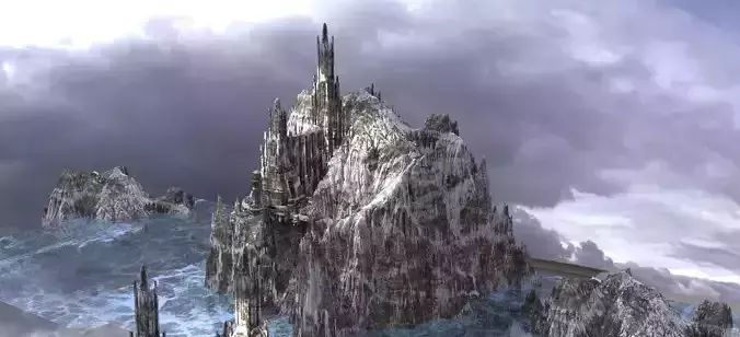 Winter Mountain Tower