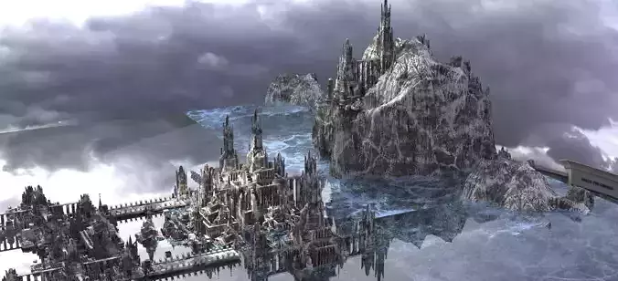 Fortress of Ice extended Kit bash