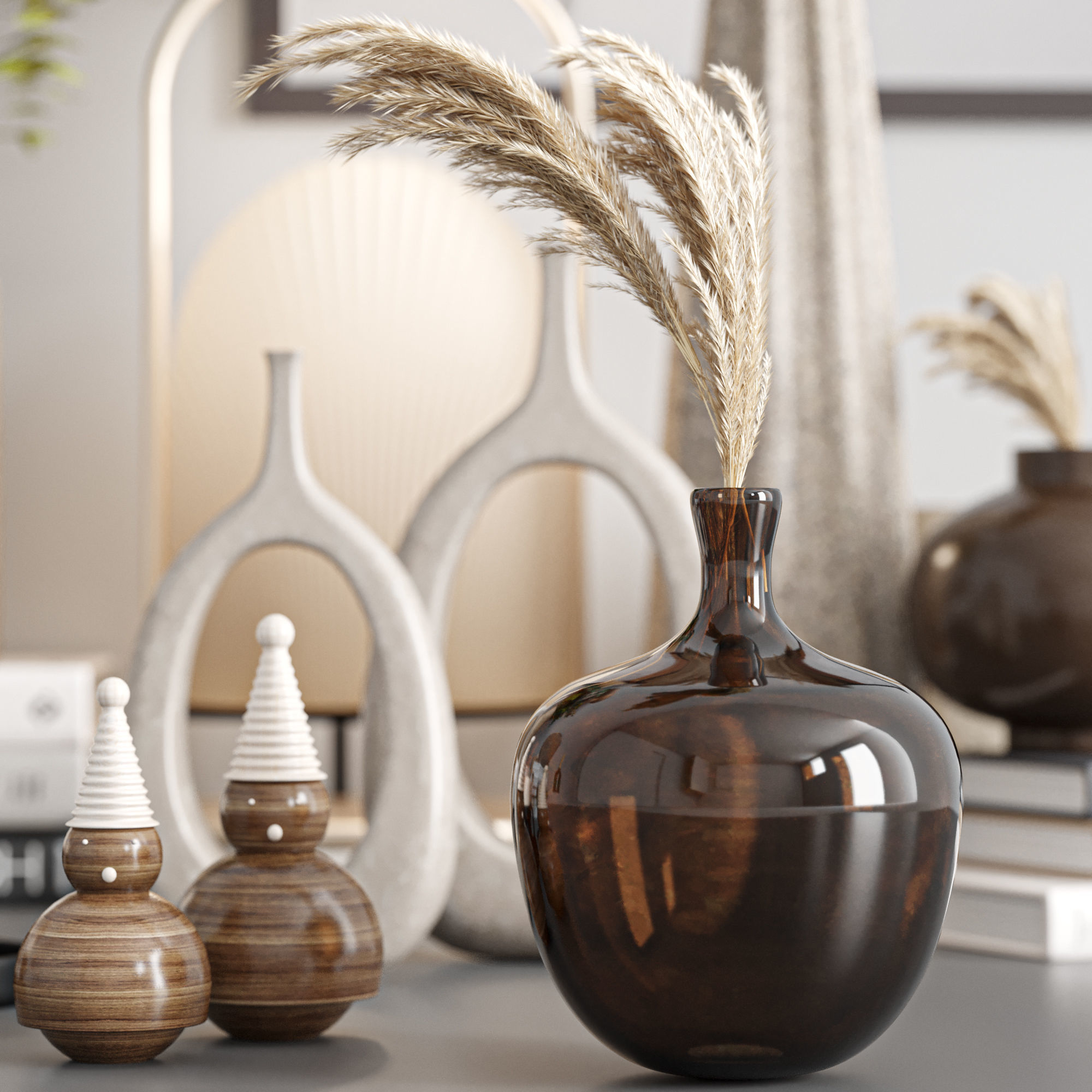 decorative set26 3D model_5