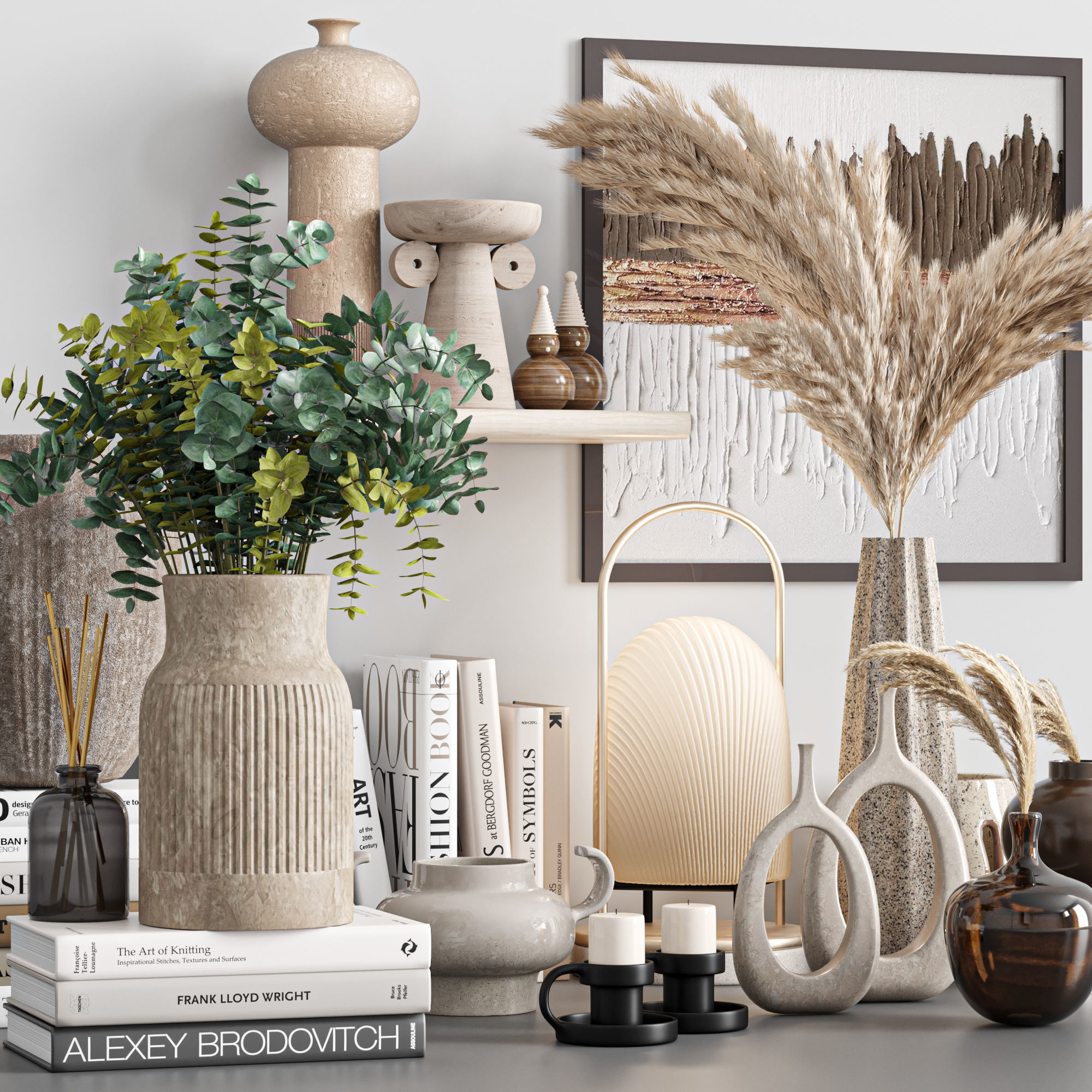 decorative set26 3D model_4