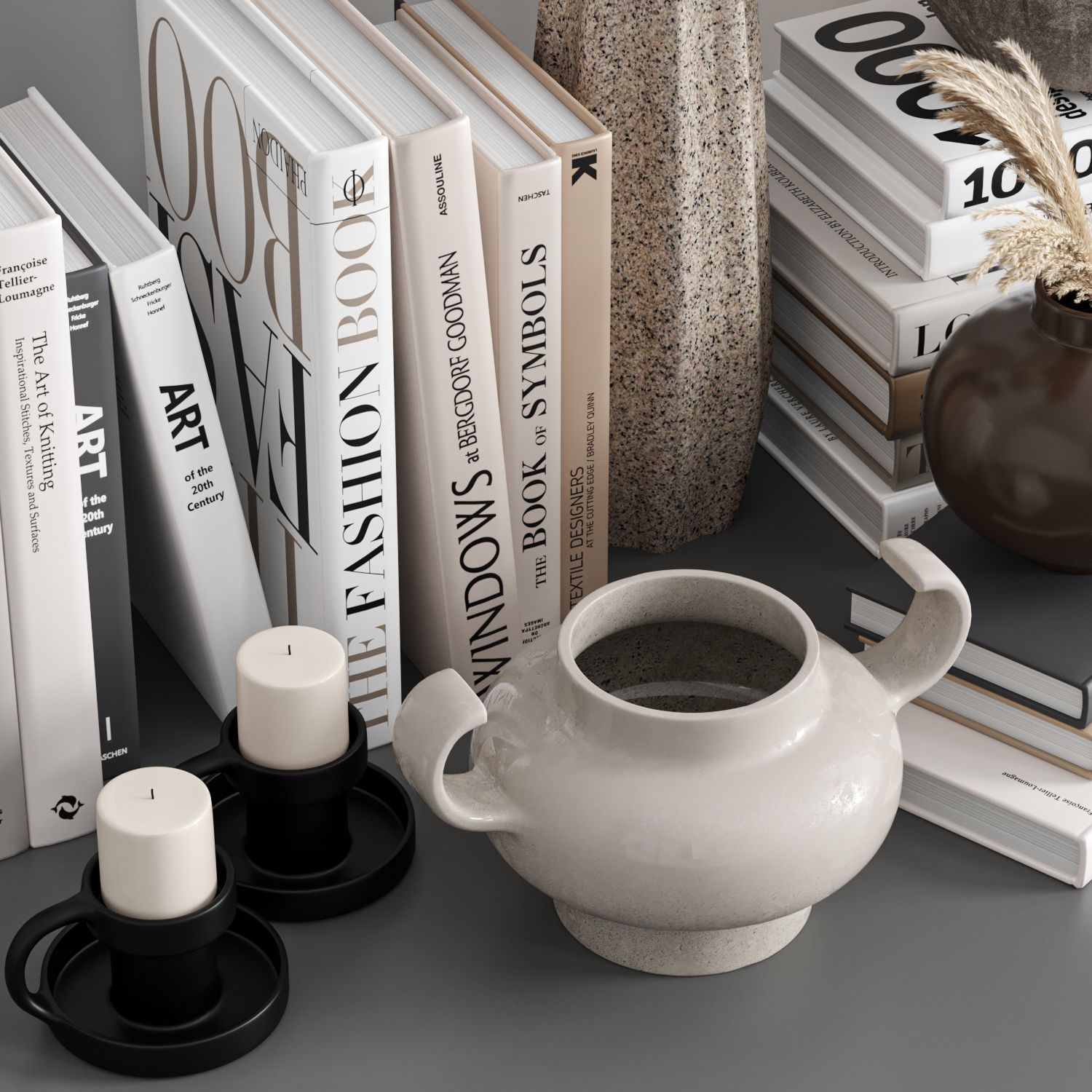 decorative set26 3D model_3