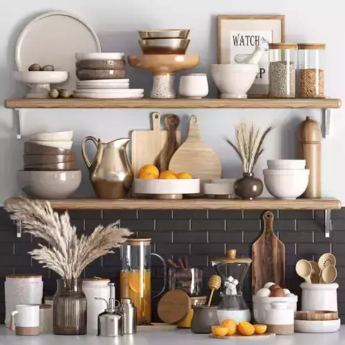 kitchen accessories016 3D model