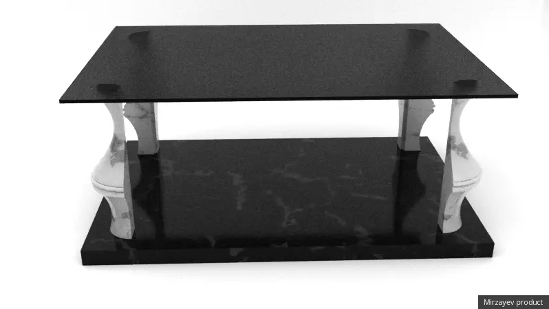 coffee table 3D model_0