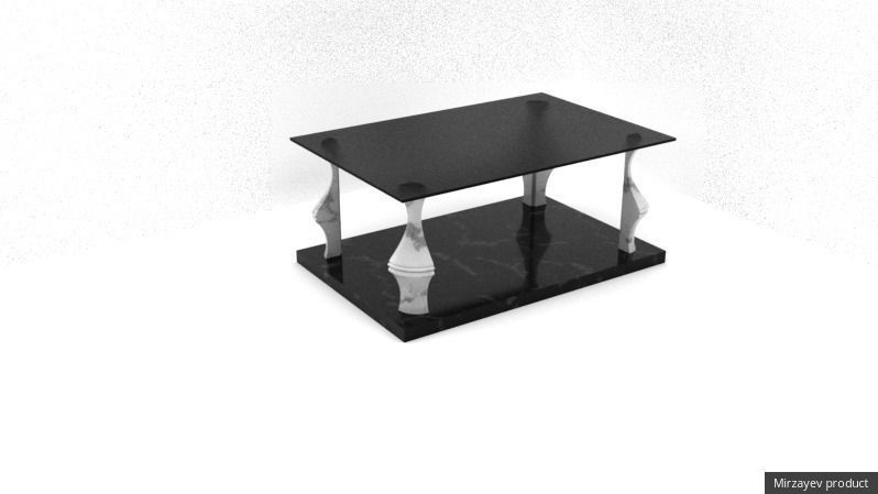 coffee table 3D model_1