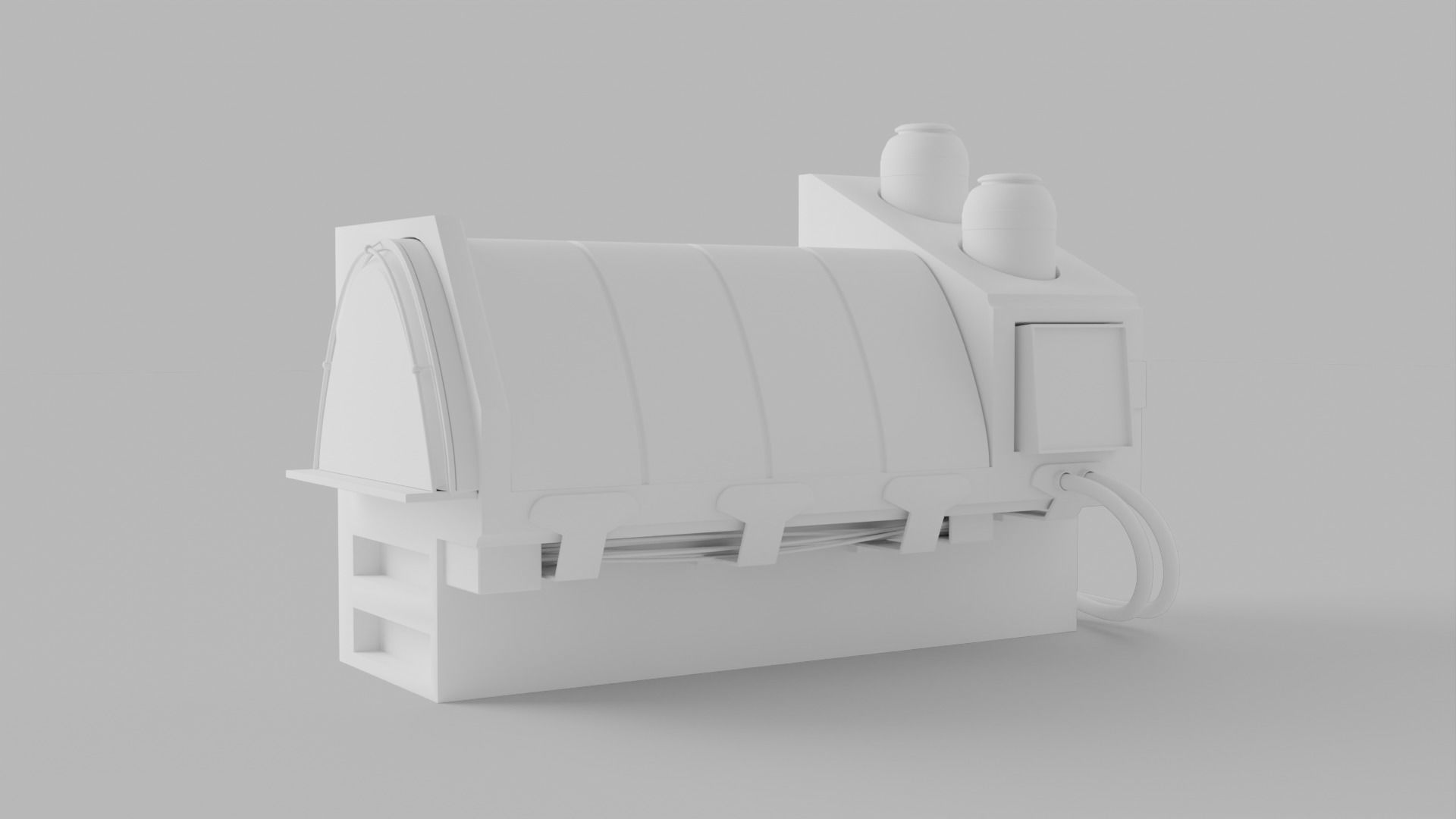 Sci-Fi Lab Assets 3D model_3