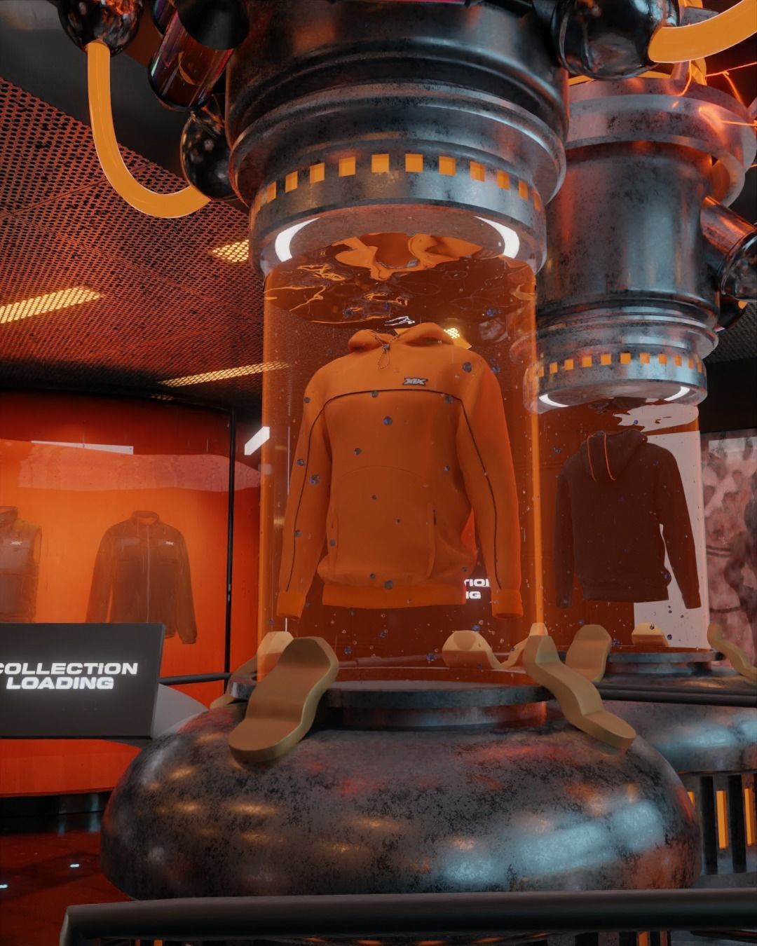 Sci-Fi Lab Assets 3D model_6