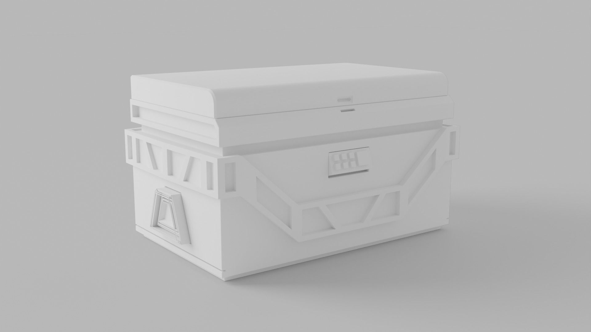 Sci-Fi Lab Assets 3D model_4