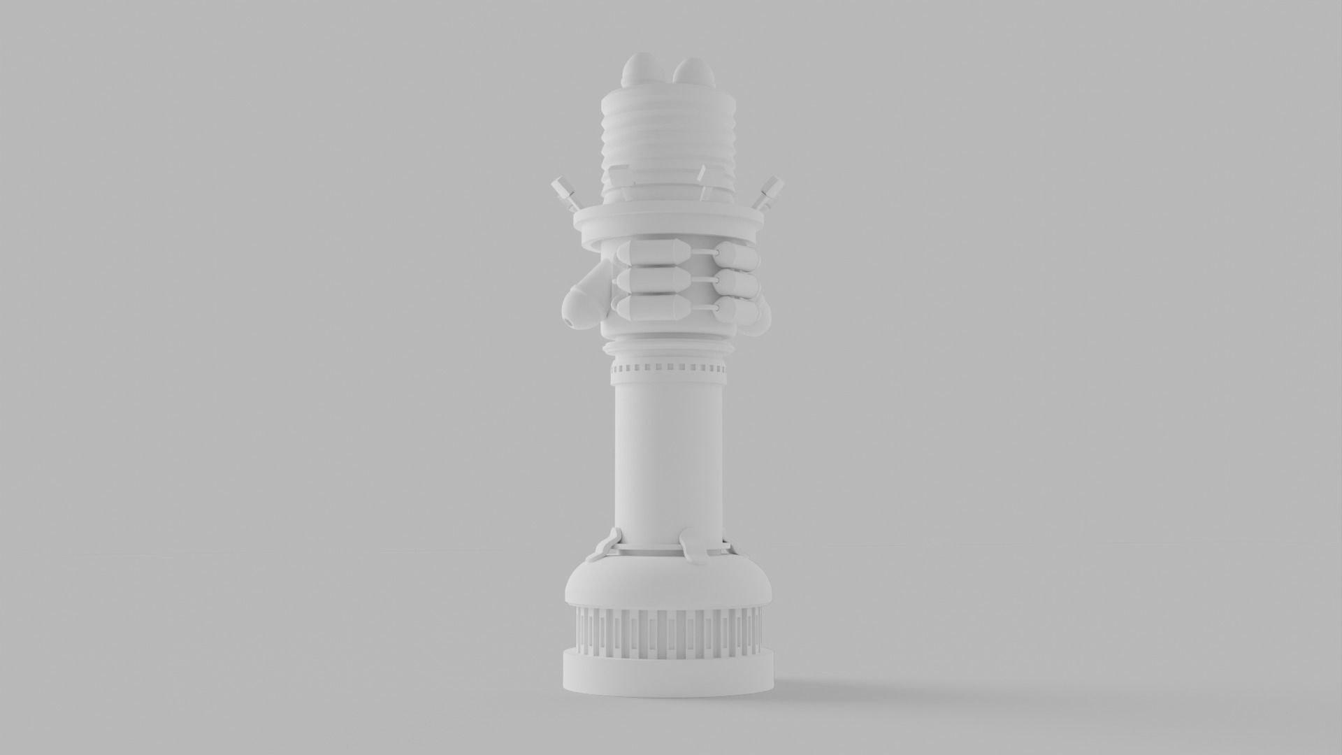 Sci-Fi Lab Assets 3D model_2