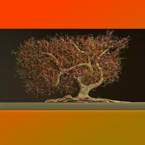 Autumn Magic Tree 4K PBR