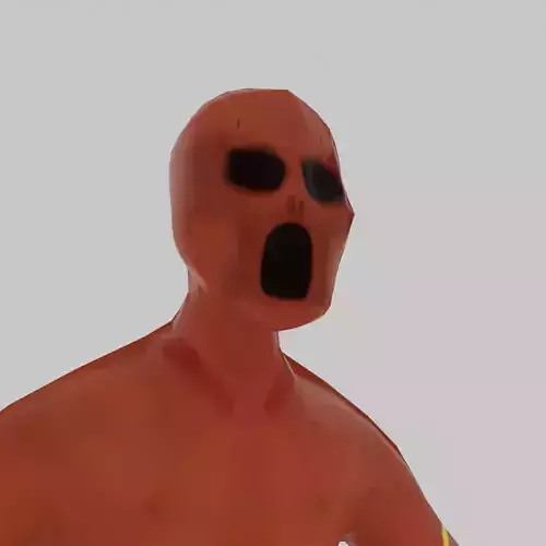 Monster animals low-poly game ready low-poly 3D model