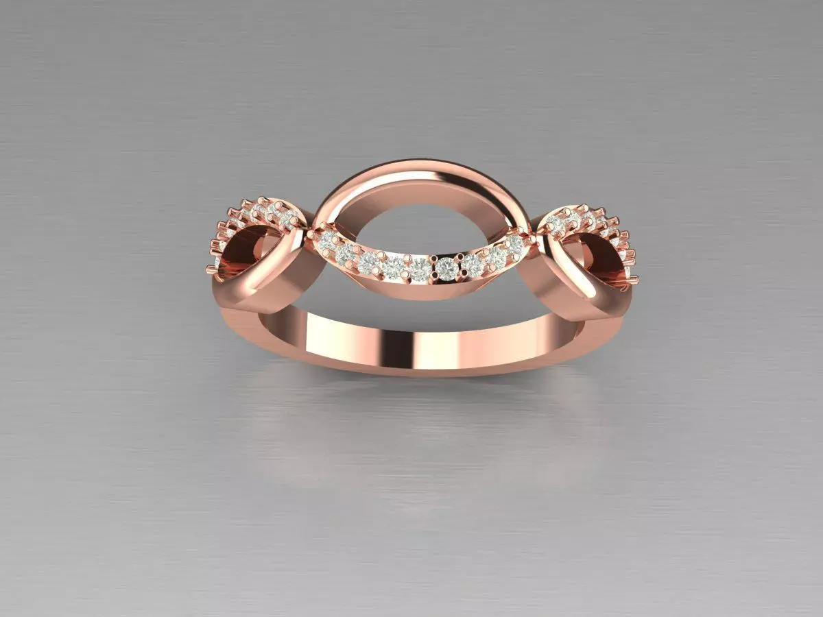 DIAMOND RING Free 3D print model