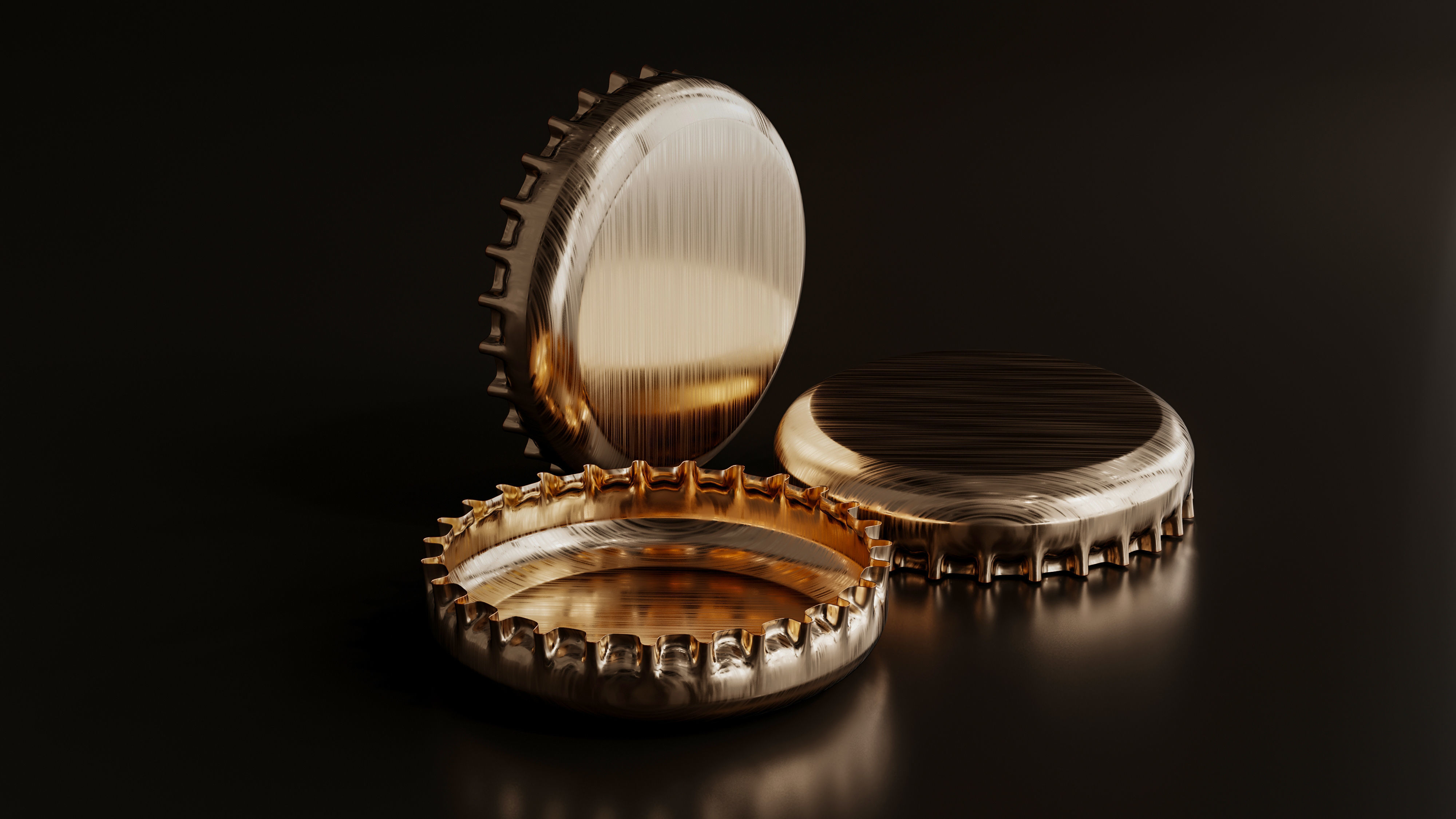 Bottle Cap 3D model_2