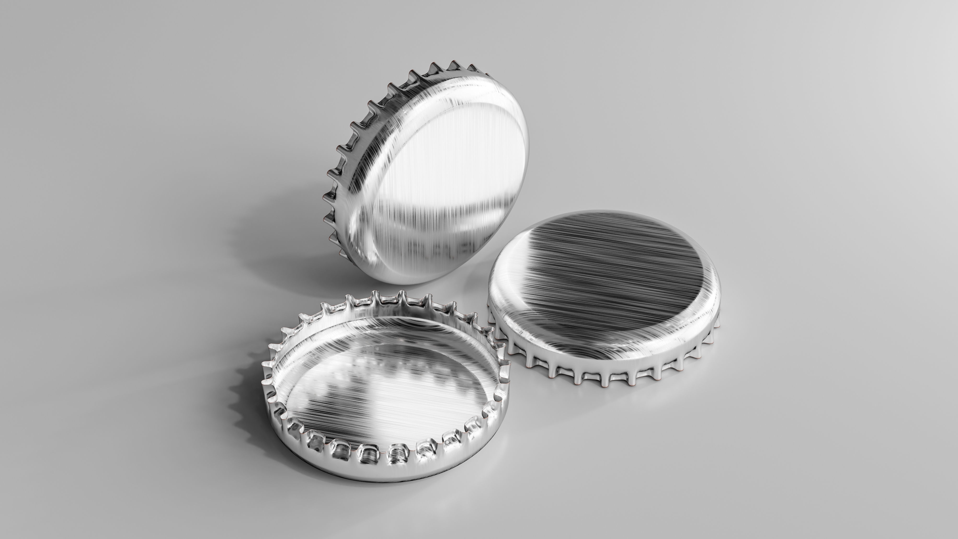 Bottle Cap 3D model_4