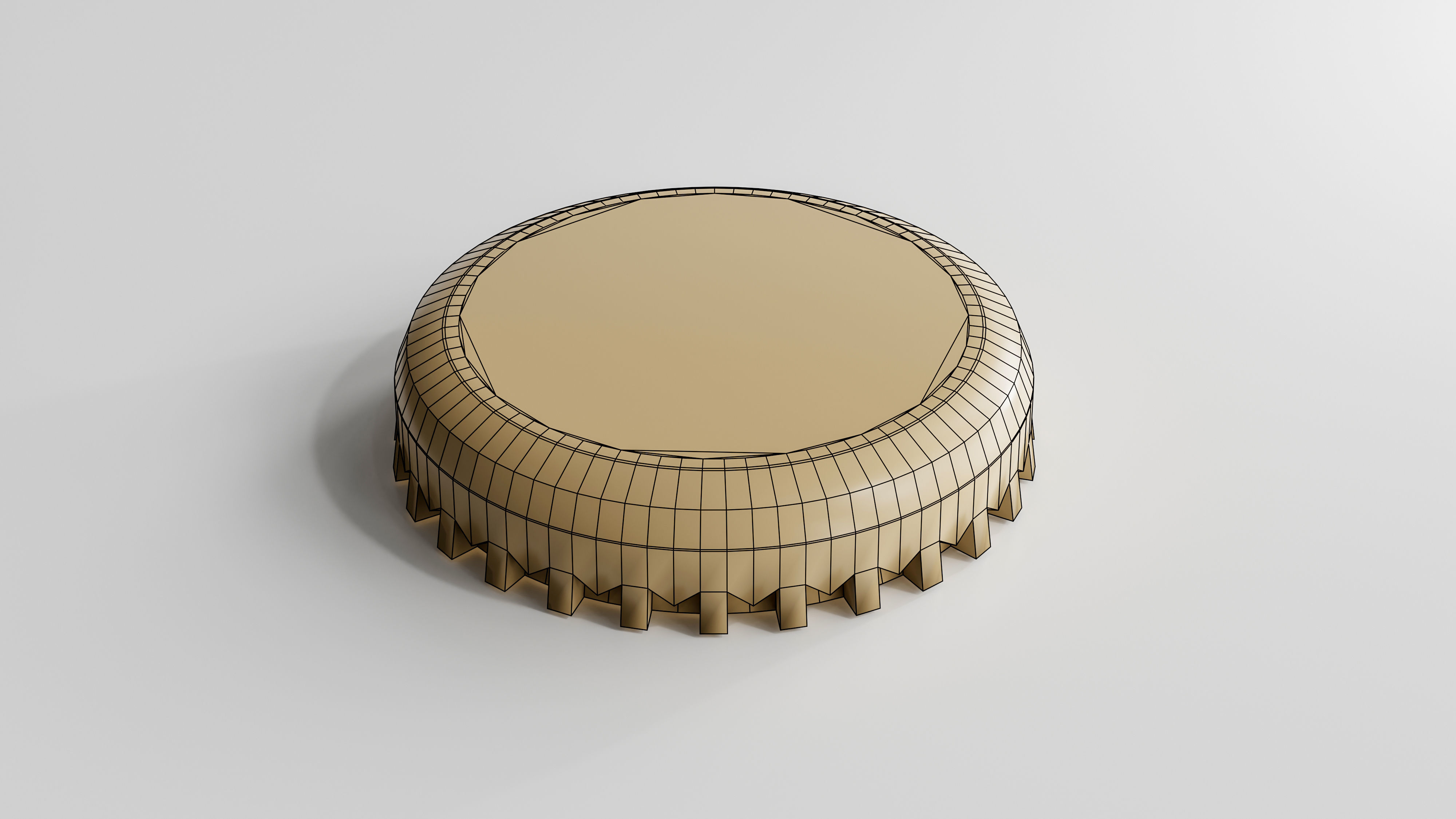 Bottle Cap 3D model_5