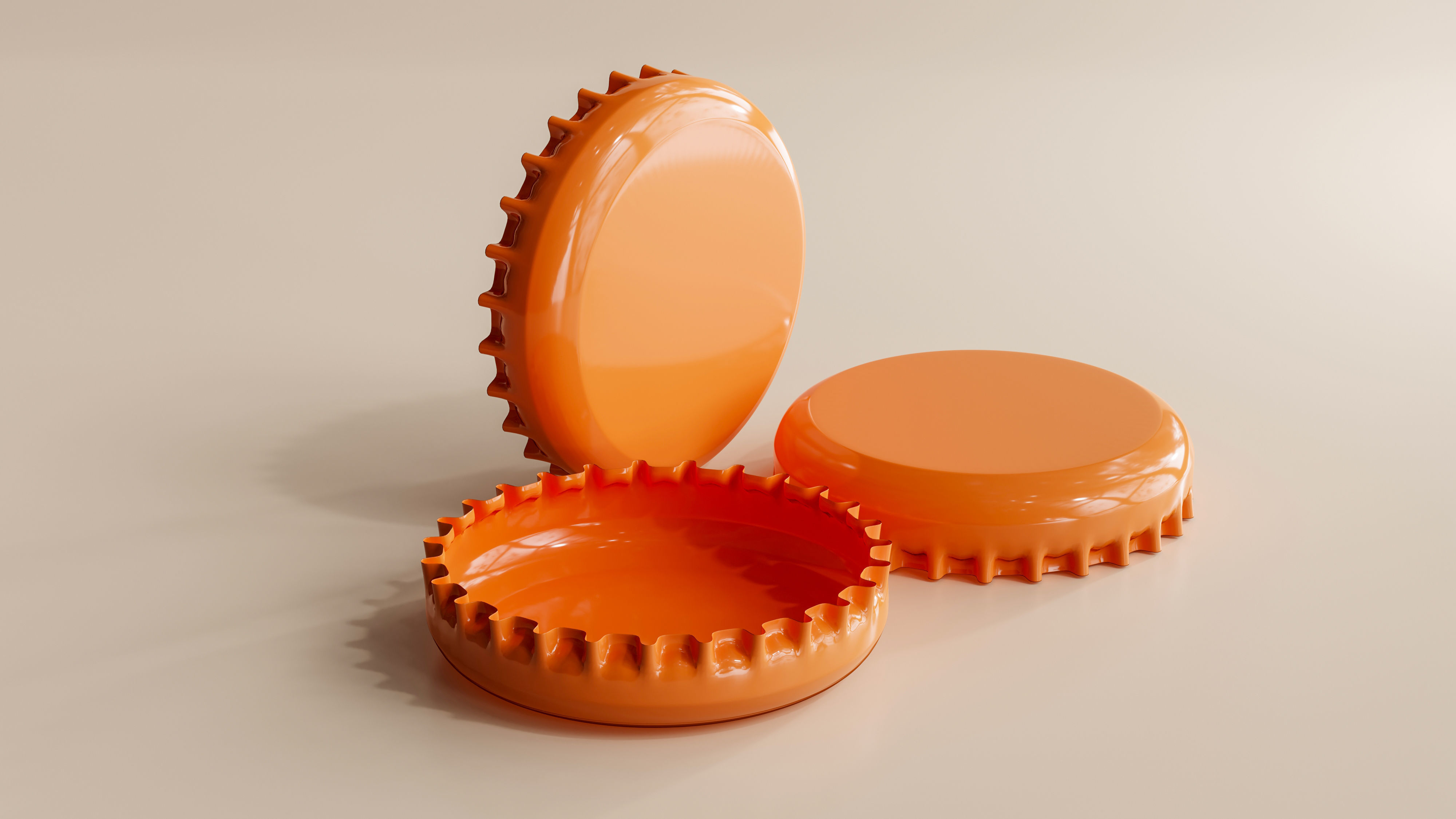 Bottle Cap 3D model_3