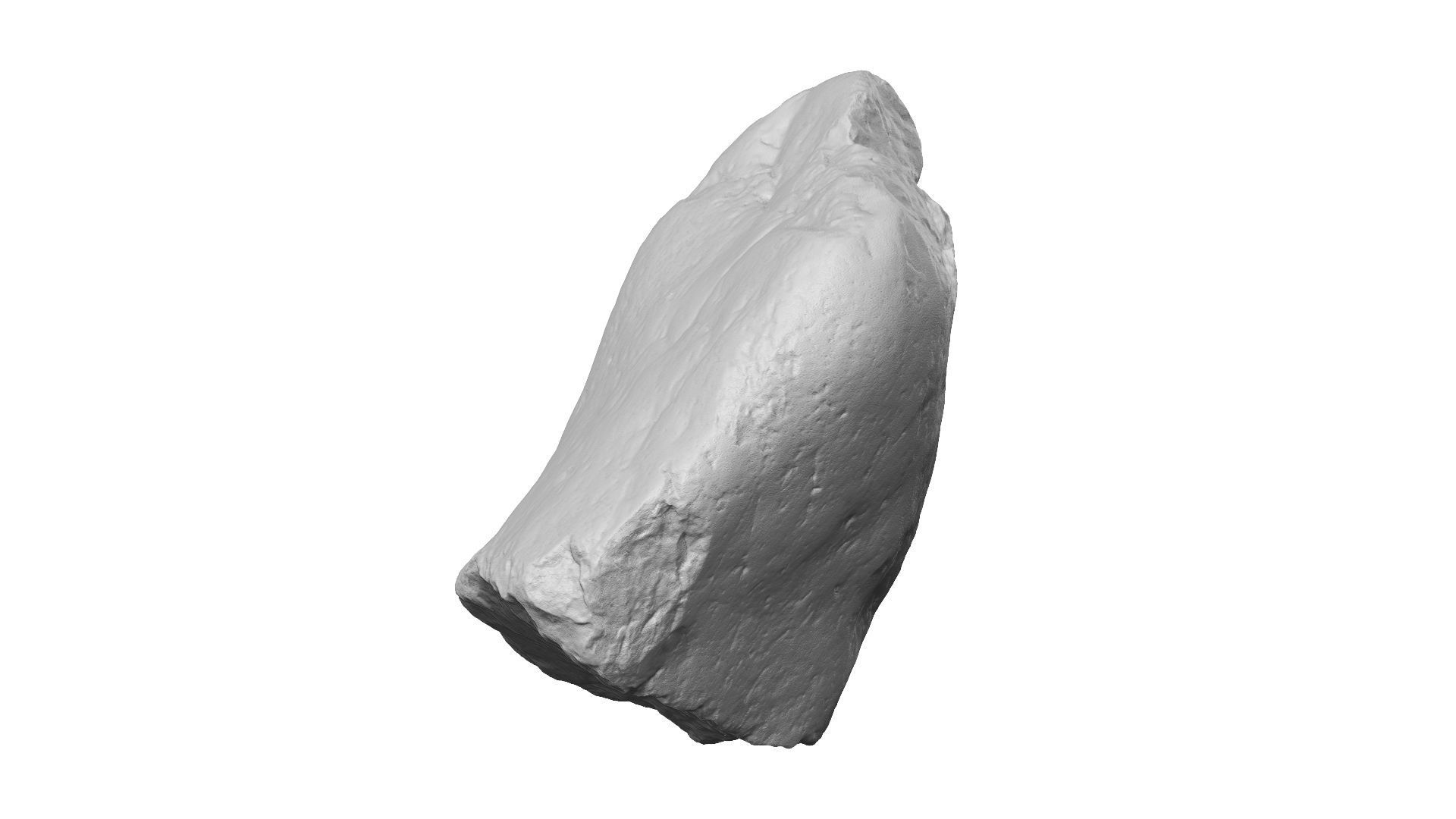 Yellow Rock Raw Scanned 3D model_9