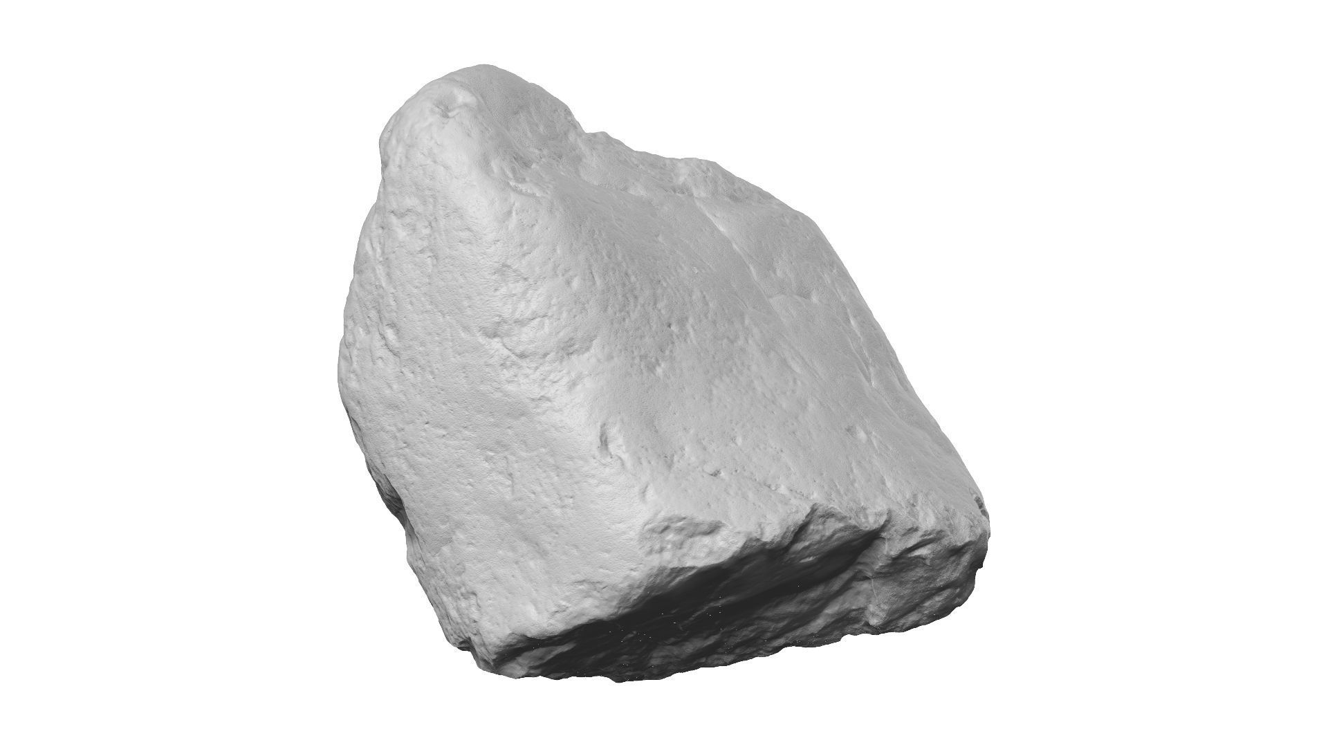 Yellow Rock Raw Scanned 3D model_11