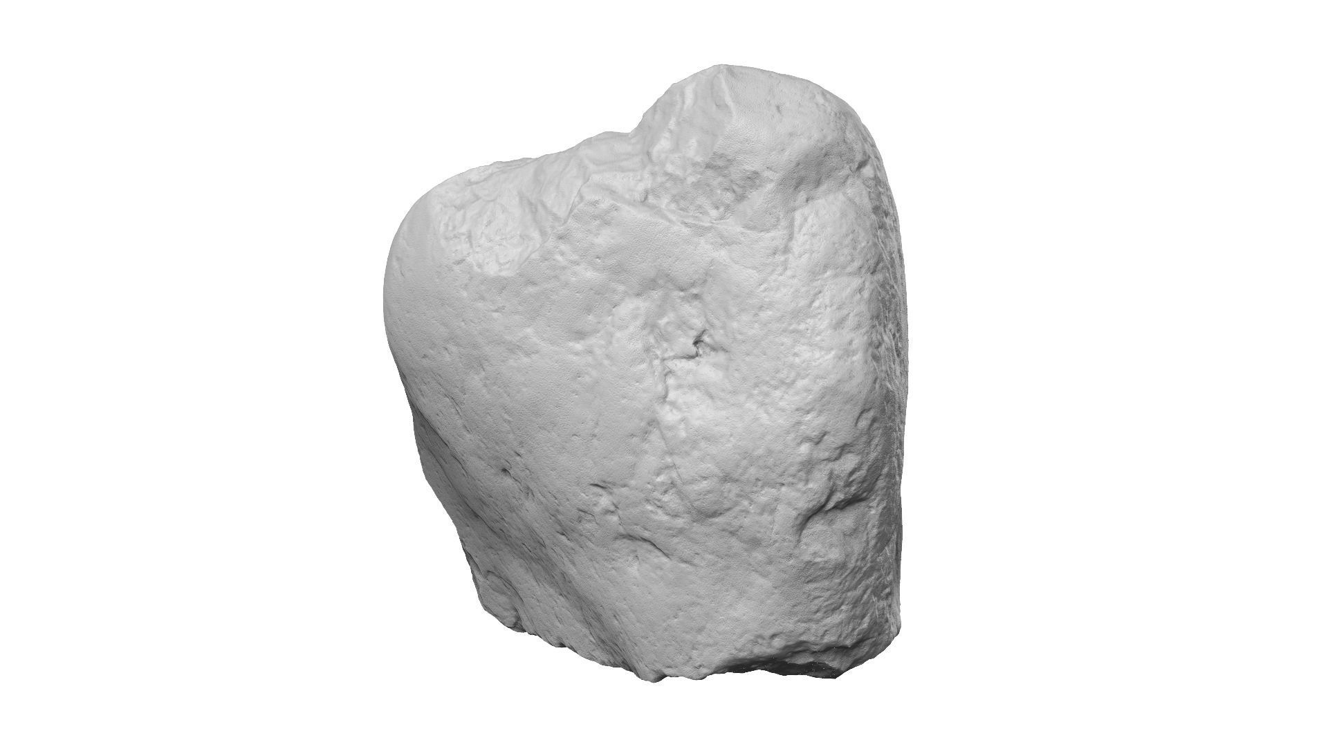 Yellow Rock Raw Scanned 3D model_13