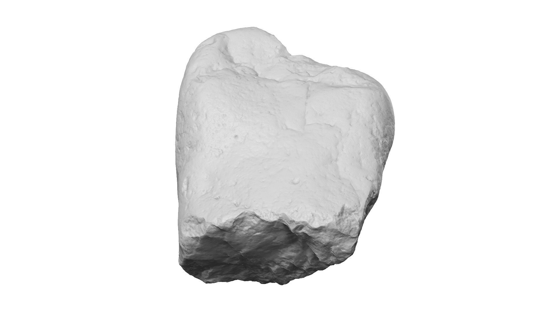 Yellow Rock Raw Scanned 3D model_10
