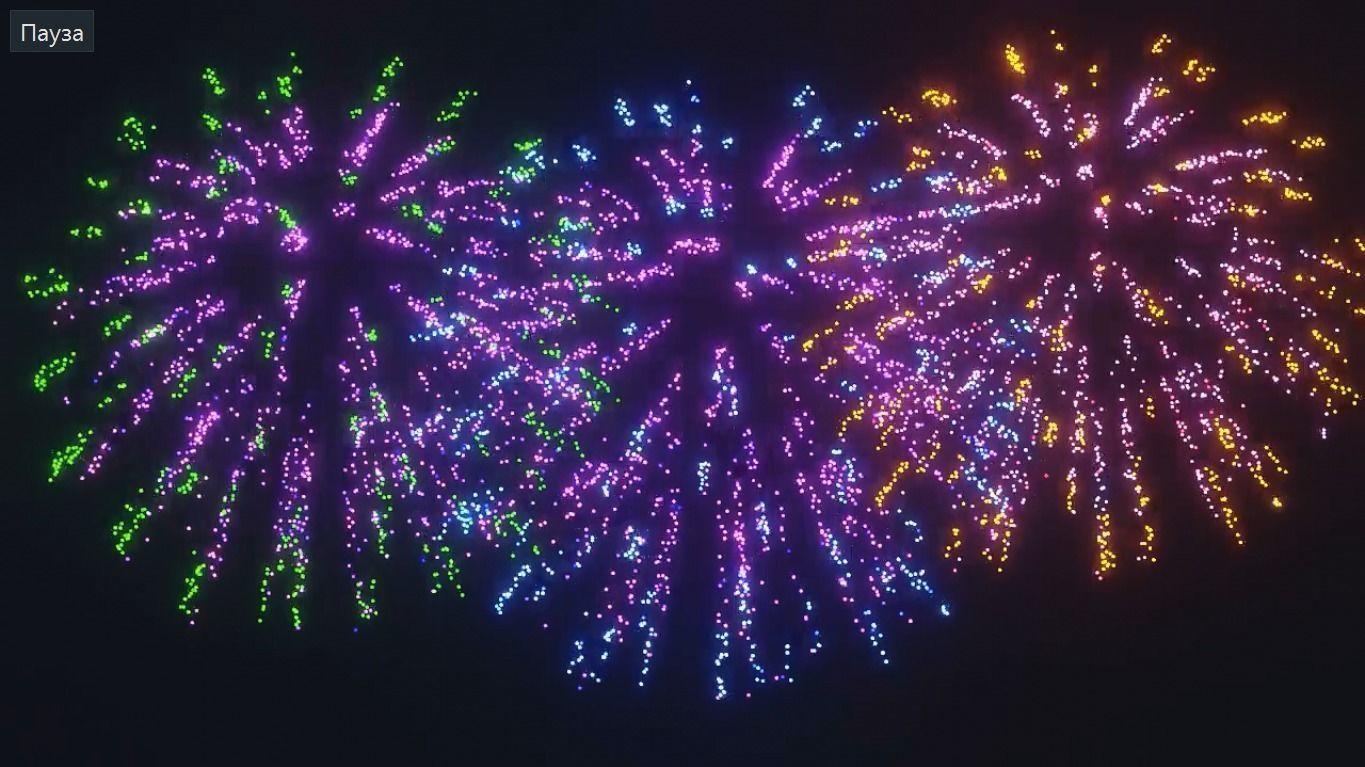 fireworks animation 3D model_1