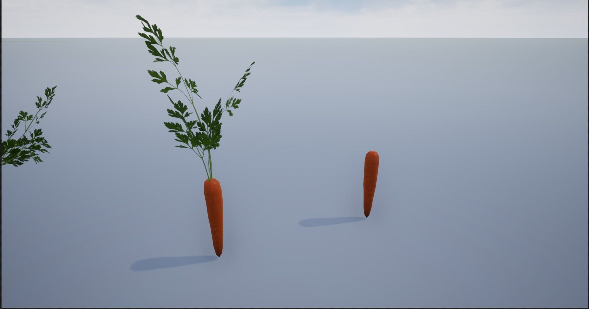 Carrots and Baskets Full of Carrots Low-poly 3D model_14
