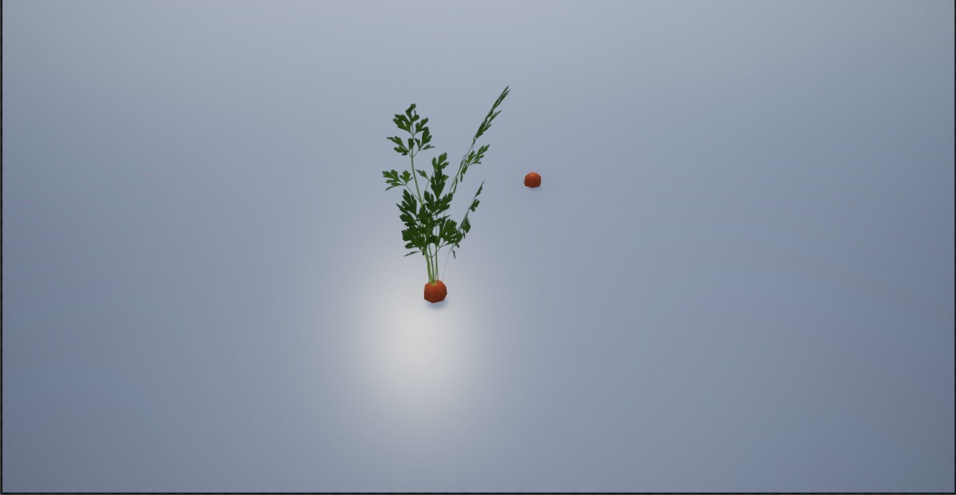 Carrots and Baskets Full of Carrots Low-poly 3D model_10
