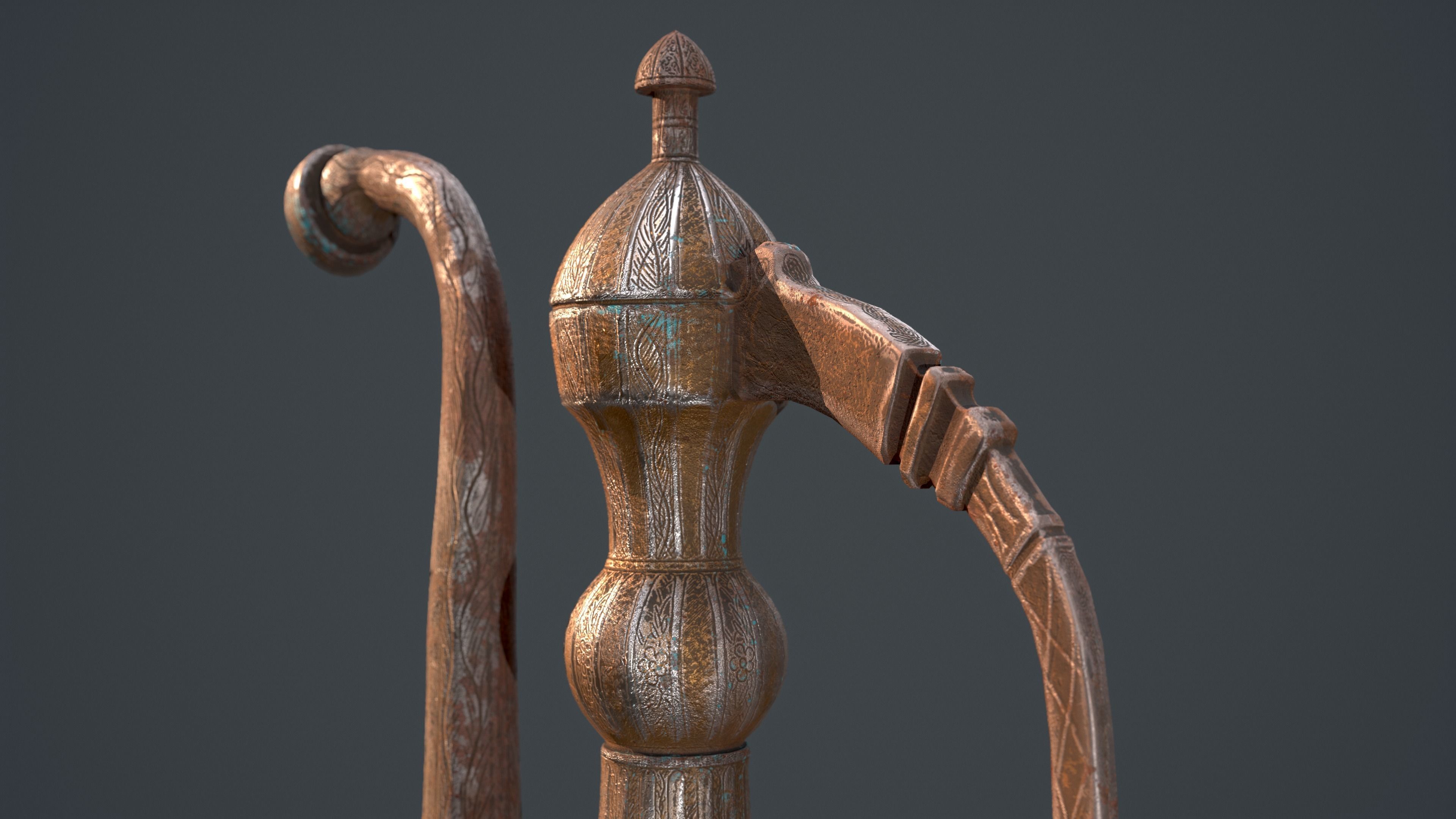 Rusted Props Vol 01 Low-poly 3D model_4