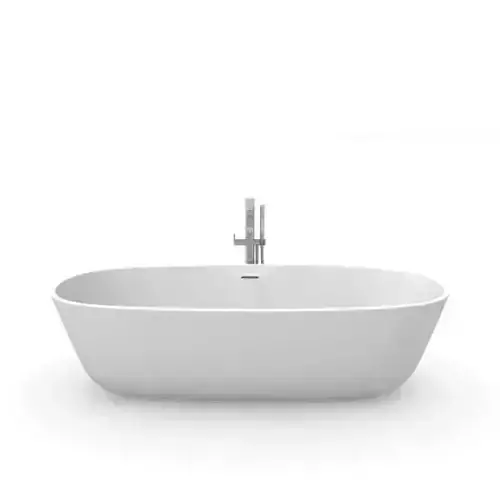 Classic White Bathtub