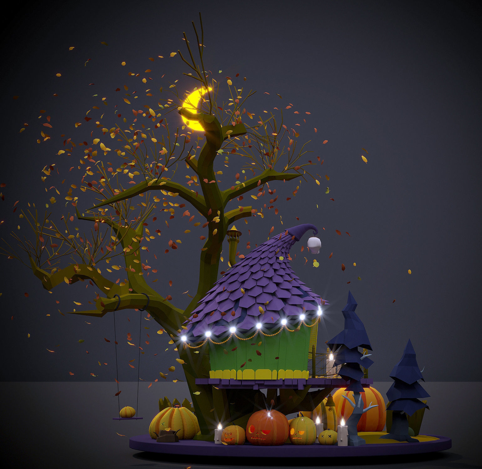 Halloween  and  Christmas 3D Model Collection_10