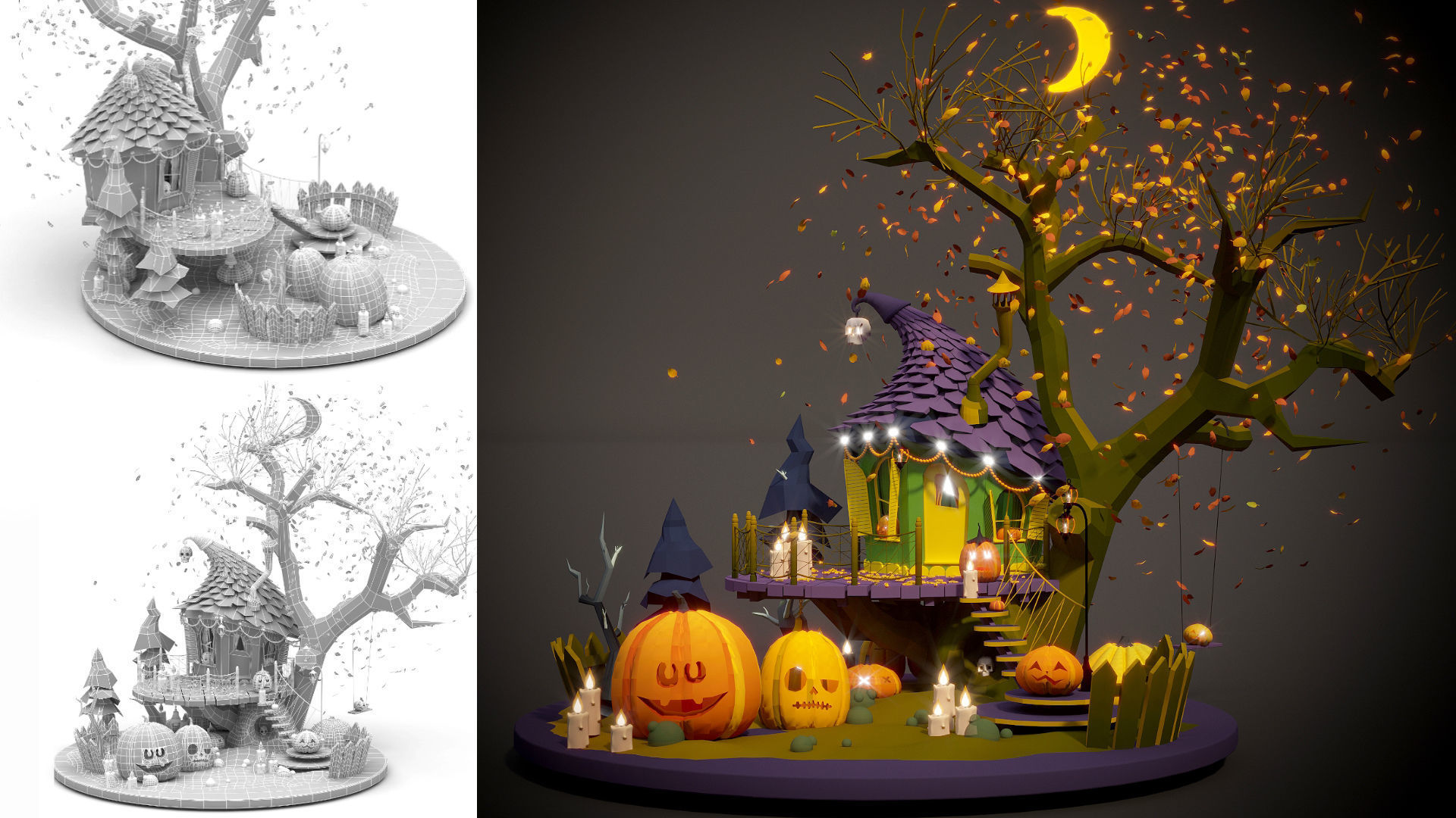 Halloween  and  Christmas 3D Model Collection_6