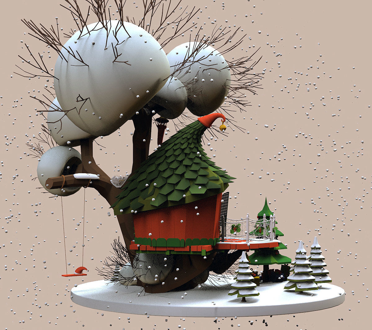 Halloween  and  Christmas 3D Model Collection_12