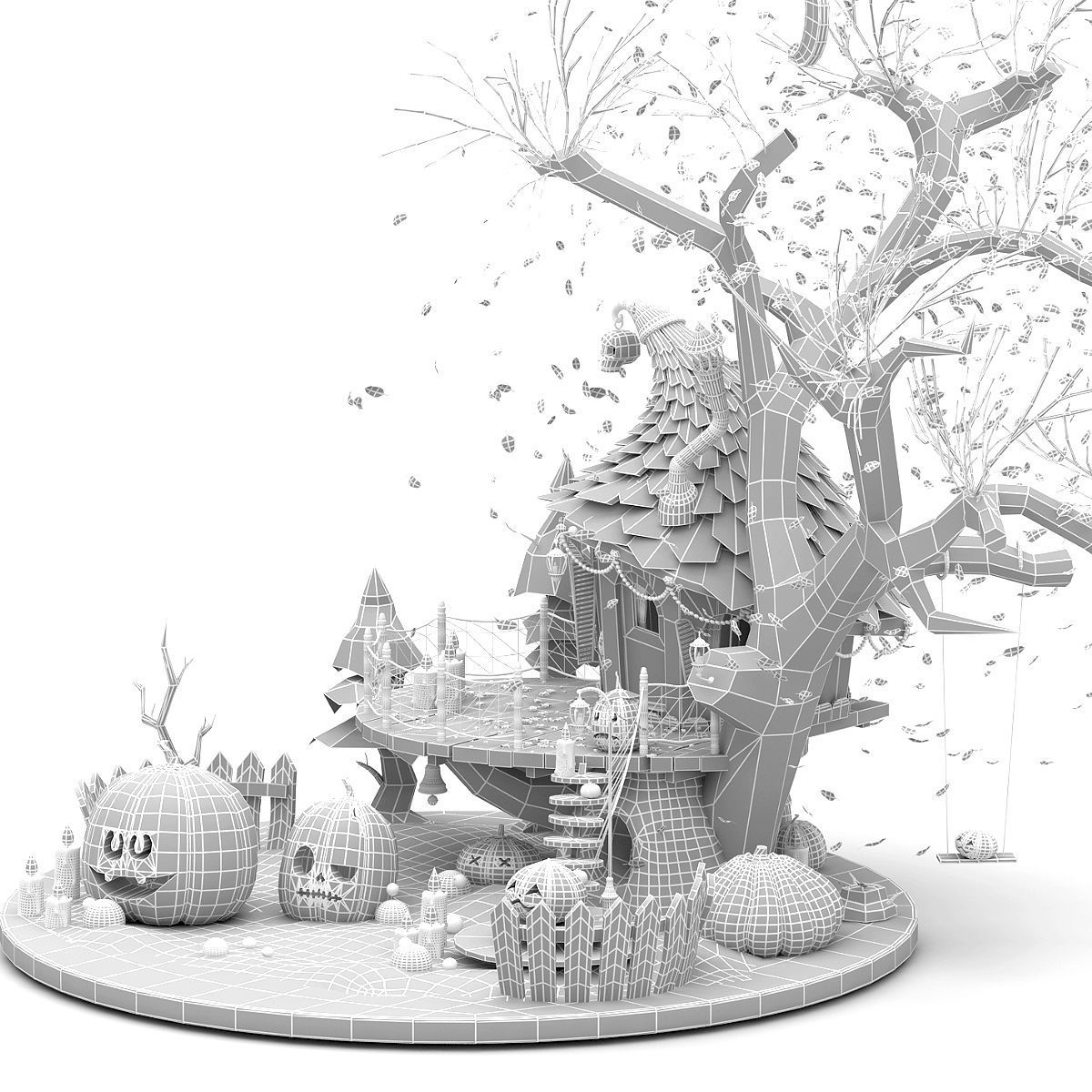 Halloween  and  Christmas 3D Model Collection_17