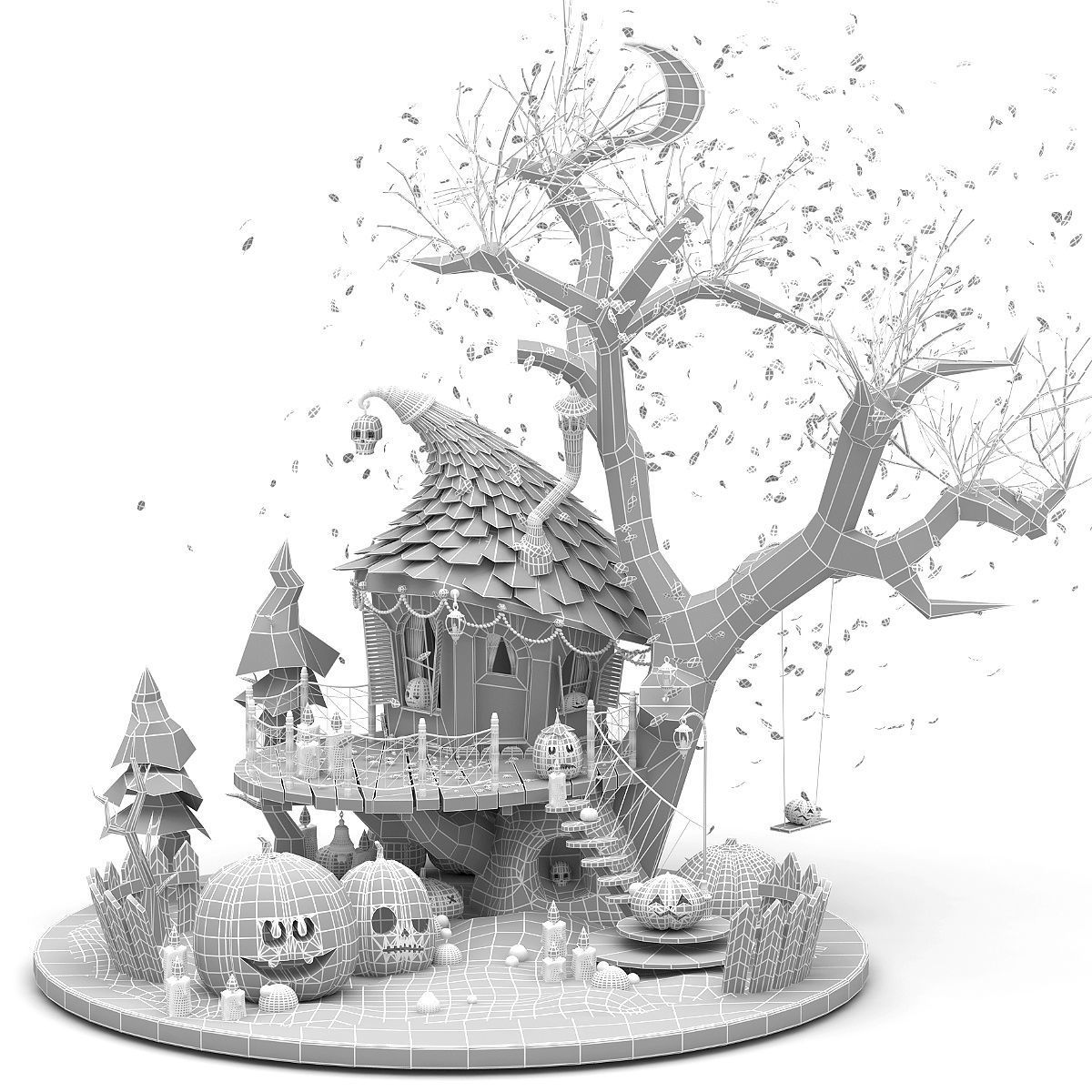 Halloween  and  Christmas 3D Model Collection_19