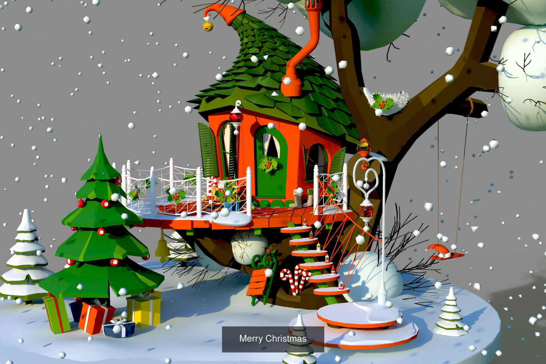 Halloween  and  Christmas 3D Model Collection_3