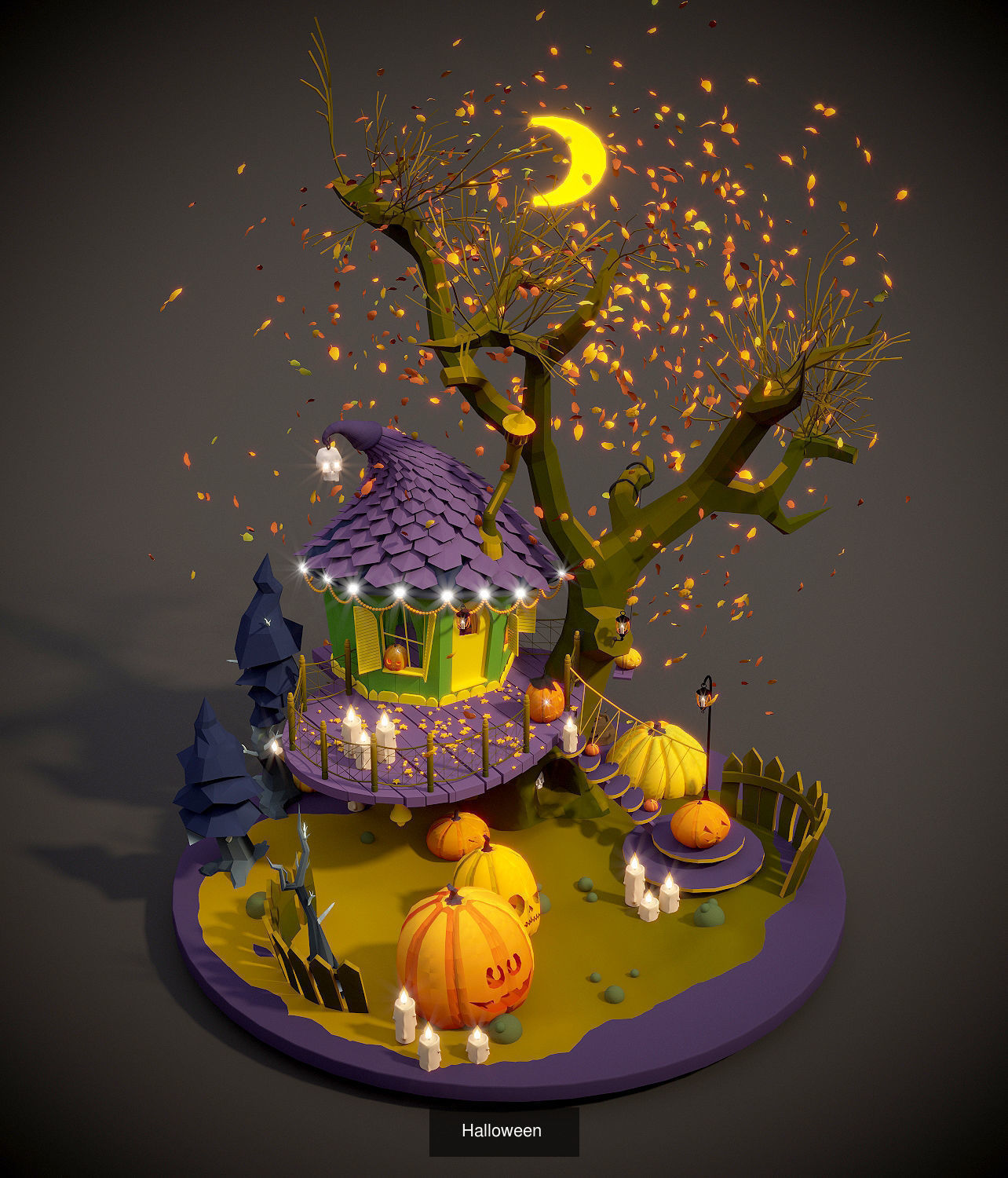 Halloween  and  Christmas 3D Model Collection_5