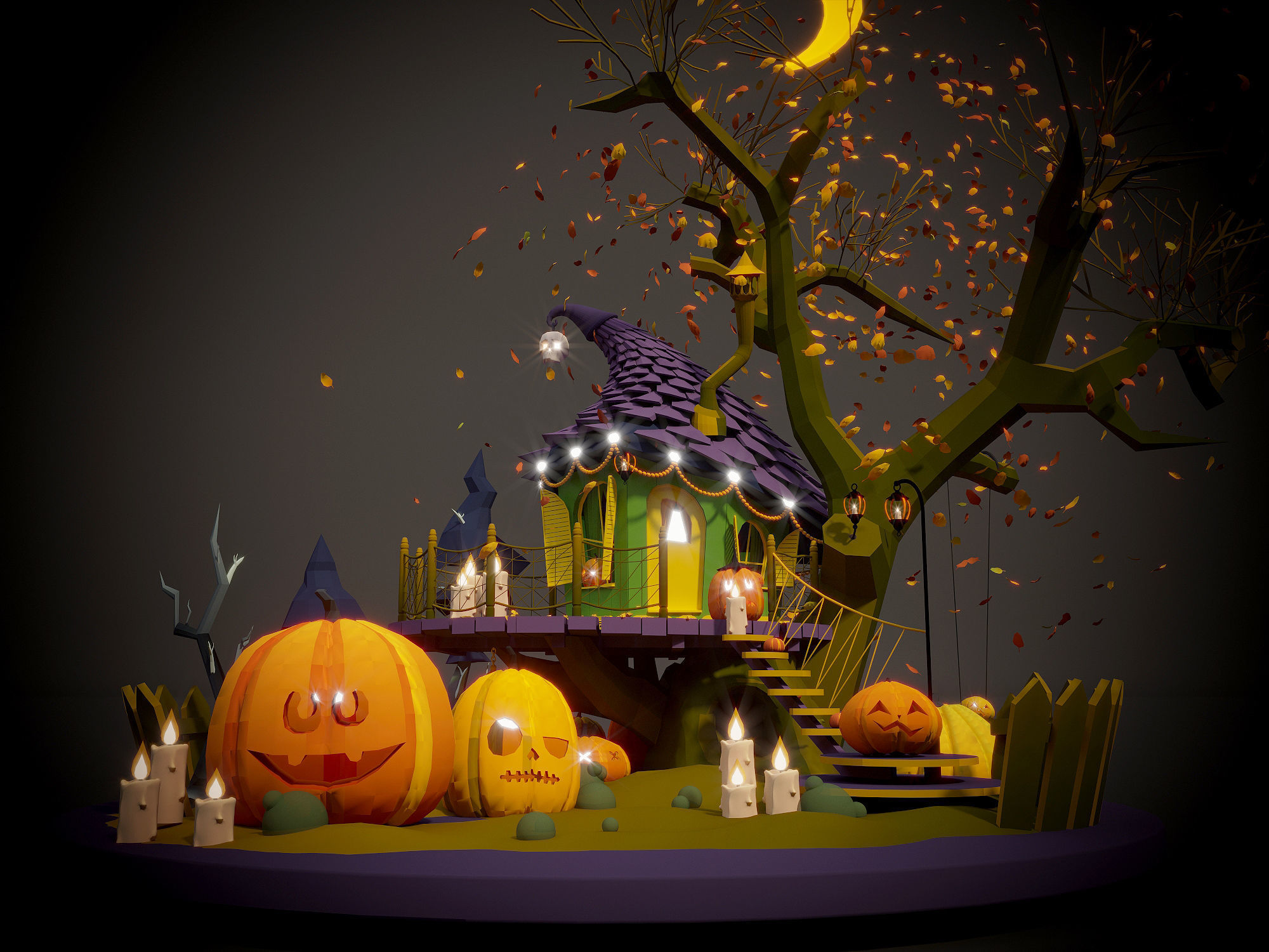 Halloween  and  Christmas 3D Model Collection_7