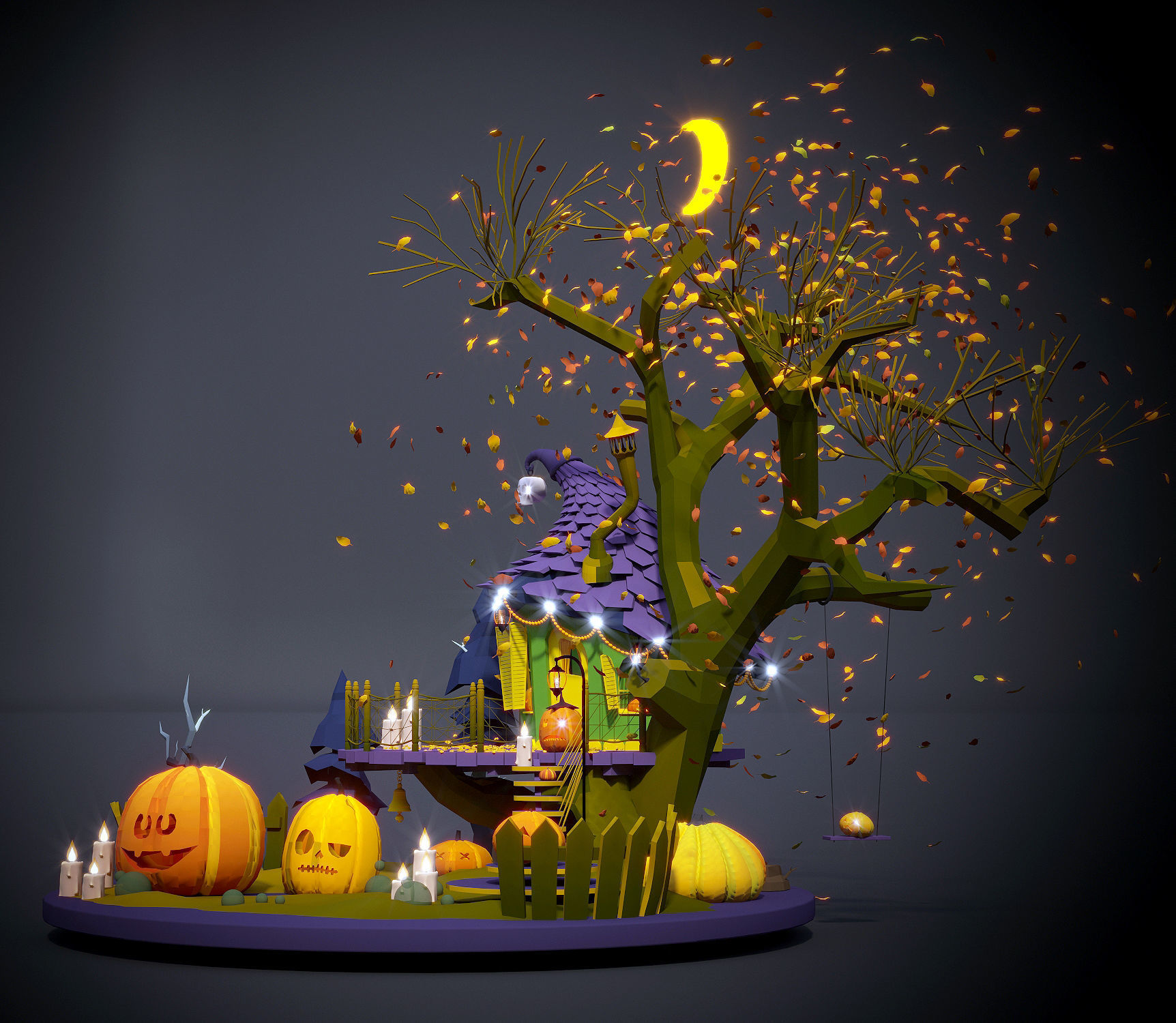 Halloween  and  Christmas 3D Model Collection_9