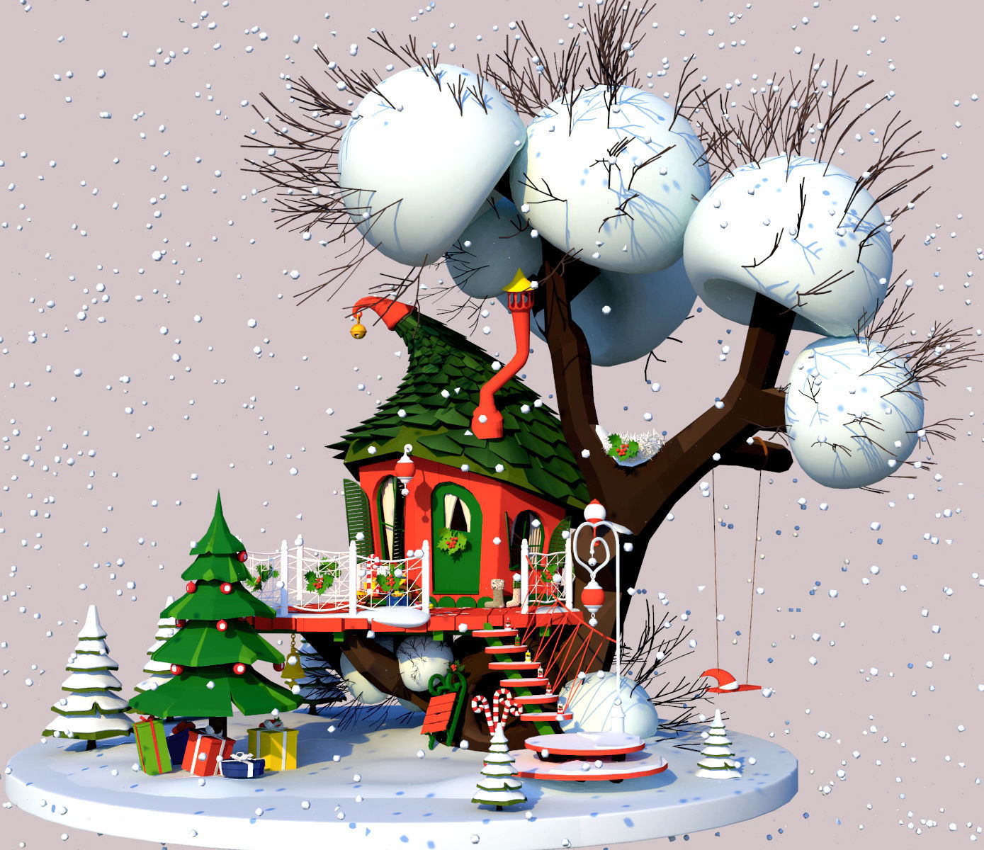Halloween  and  Christmas 3D Model Collection_13