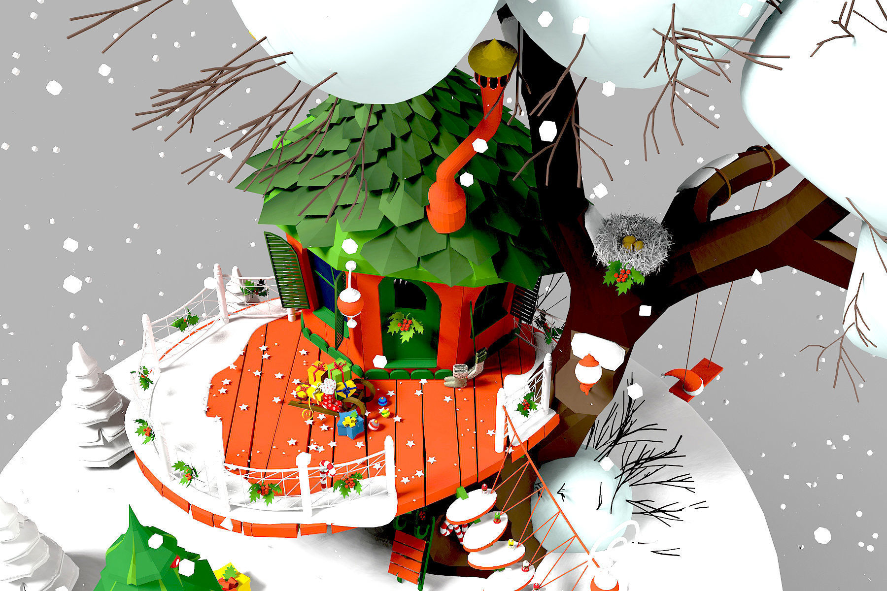 Halloween  and  Christmas 3D Model Collection_14